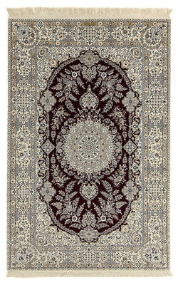 Perser Rug - Nain - Premium - 245 x 151 cm - dark blue