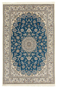 Perser Rug - Nain - Premium - 236 x 154 cm - blue