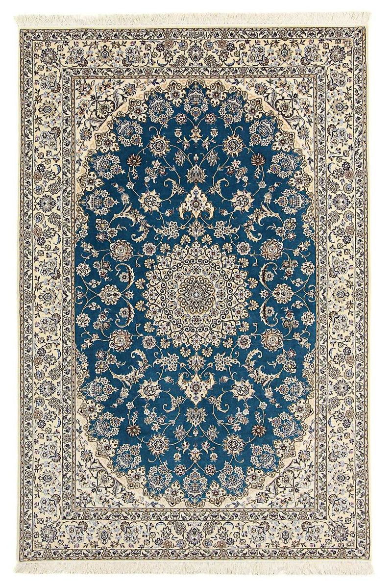 Perser Rug - Nain - Premium - 236 x 154 cm - blue