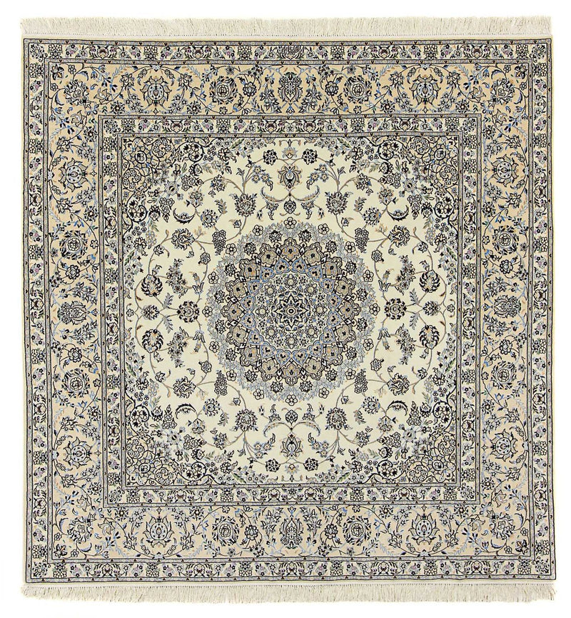 Perser Rug - Nain - Premium square  - 205 x 205 cm - beige