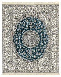 Perser Rug - Nain - Premium - 244 x 200 cm - dark blue