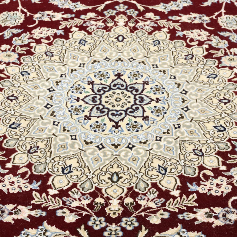 Perser Rug - Nain - Royal - 303 x 202 cm - wine red