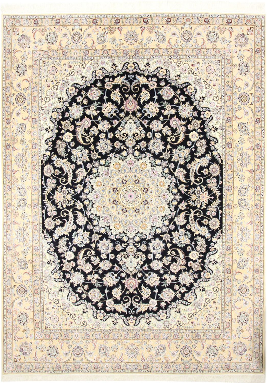 Perser Rug - Nain - Royal - 350 x 254 cm - dark blue