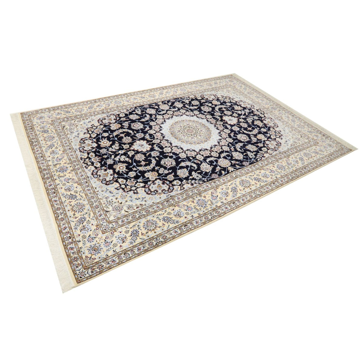 Perser Rug - Nain - Royal - 356 x 248 cm - dark blue