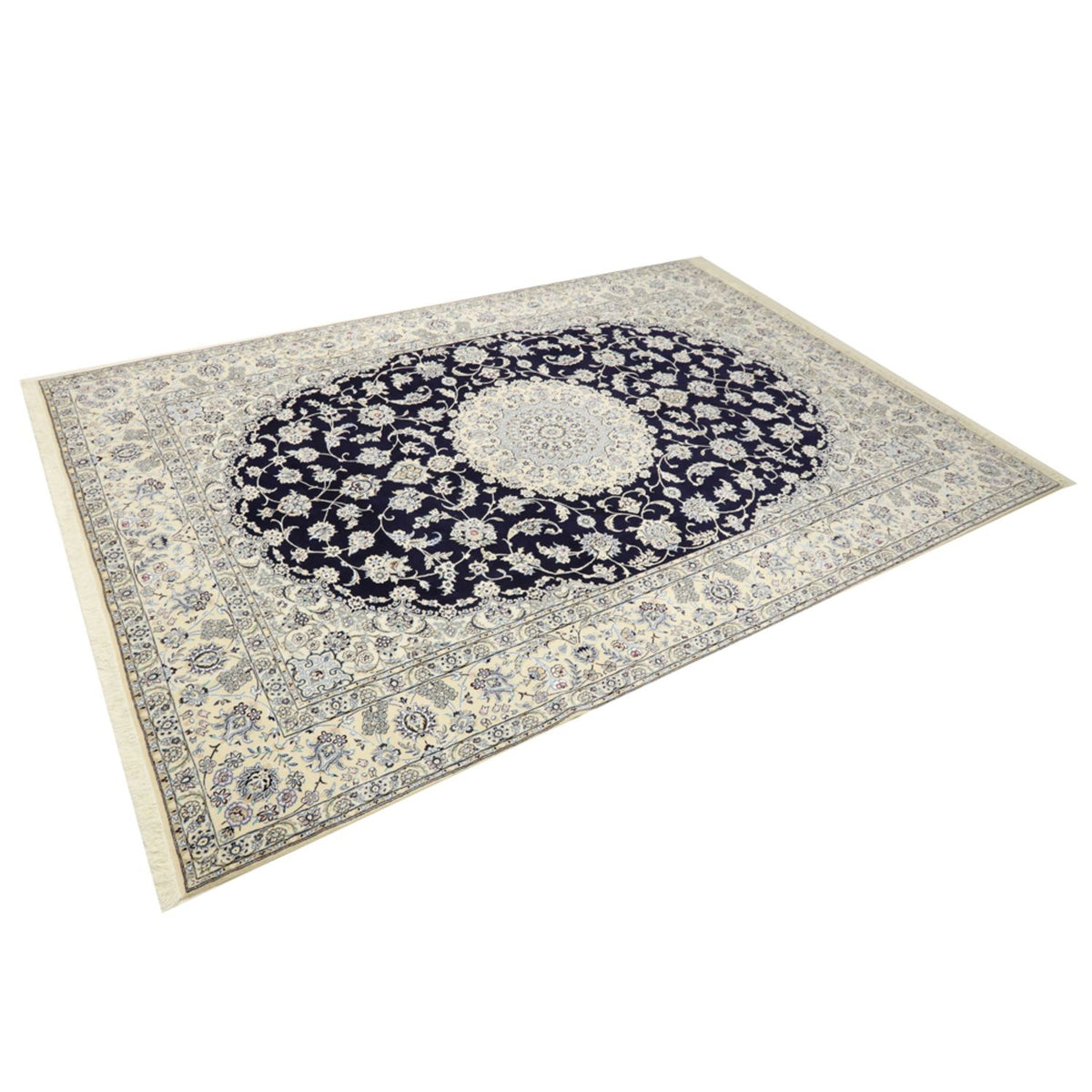 Perser Rug - Nain - Royal - 350 x 246 cm - dark blue