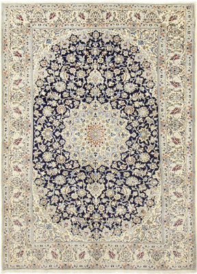 Perser Rug - Nain - Royal - 296 x 203 cm - dark blue