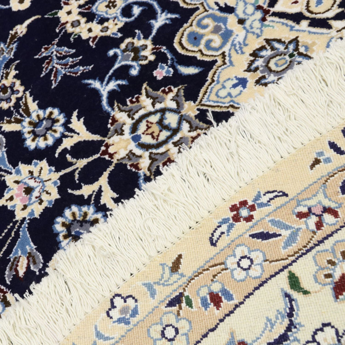 Perser Rug - Nain - Royal round  - 260 x 260 cm - dark blue