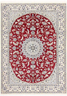 Perser Rug - Nain - Royal - 206 x 148 cm - red