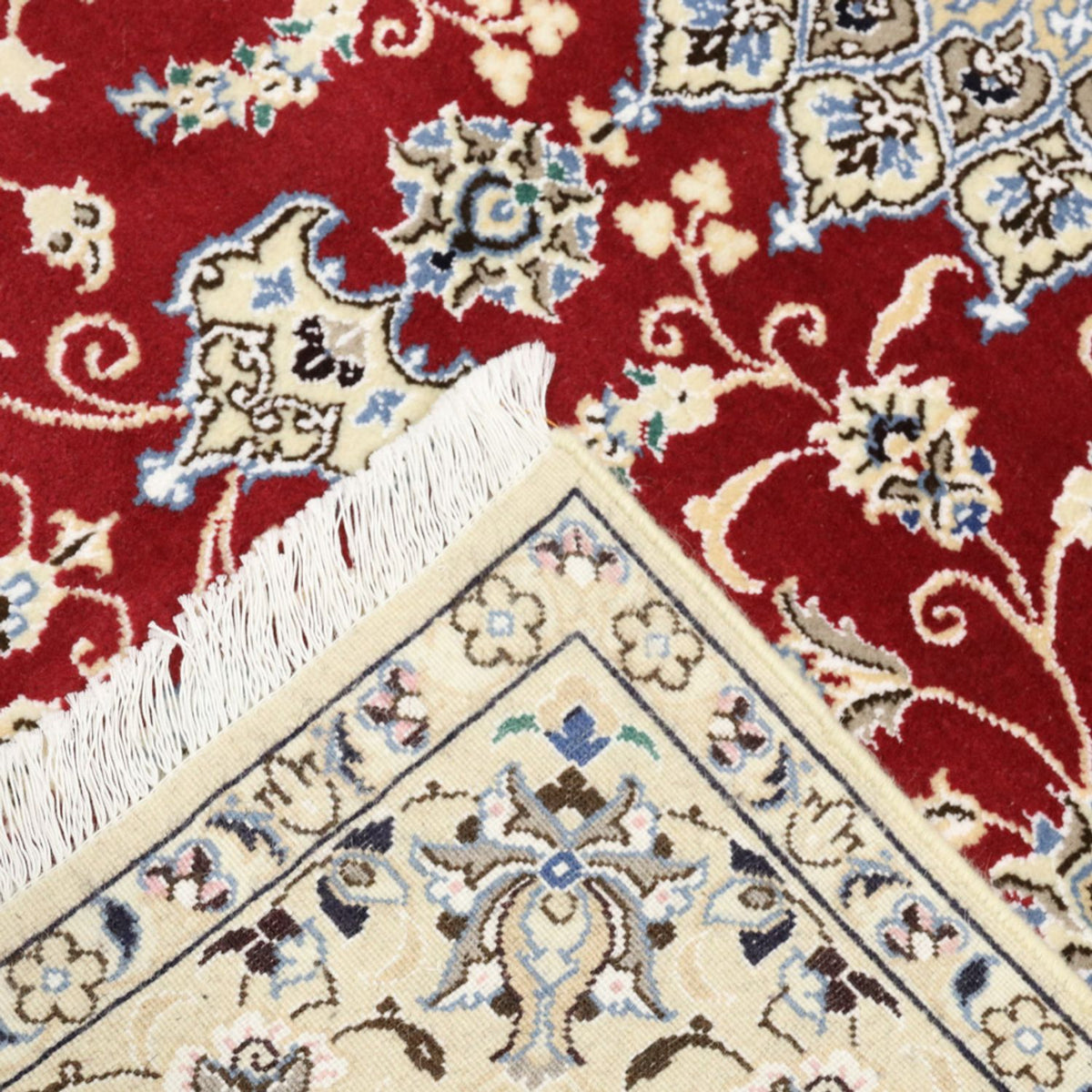 Perser Rug - Nain - Royal - 206 x 148 cm - red