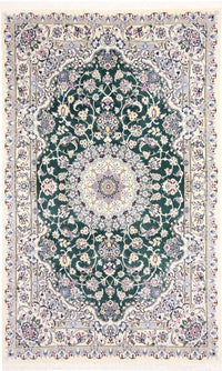 Perser Rug - Nain - Royal - 257 x 158 cm - green