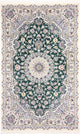 Perserteppich - Nain - Royal - 257 x 158 cm - grün
