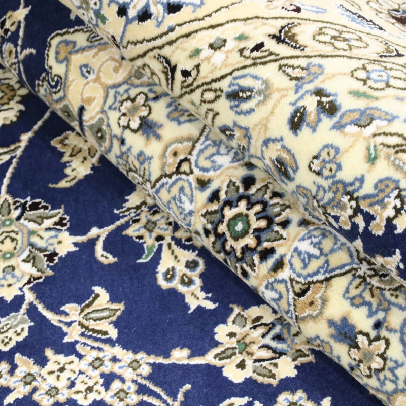Perser Rug - Nain - Royal - 244 x 146 cm - blue