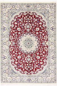Perser Rug - Nain - Royal - 218 x 156 cm - red