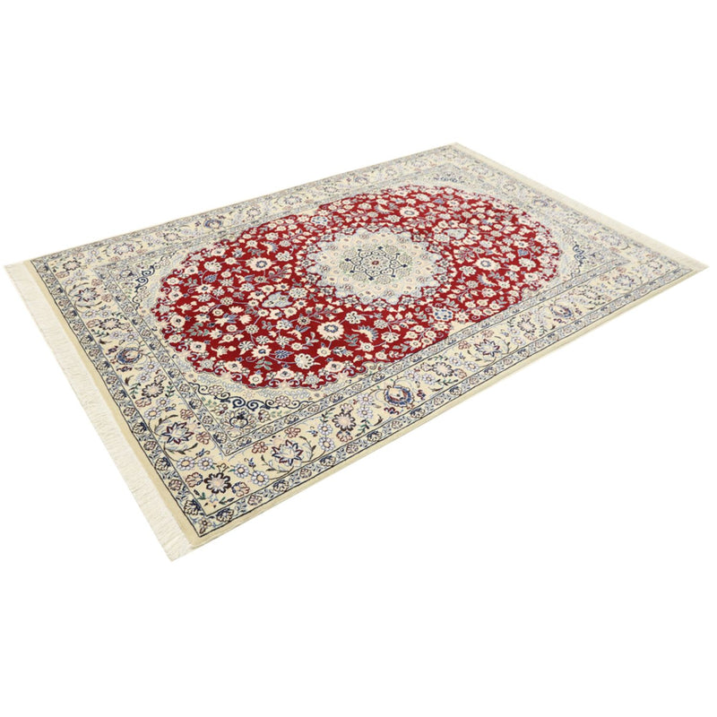 Perser Rug - Nain - Royal - 218 x 156 cm - red