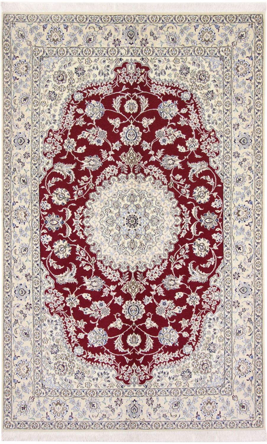 Perser Rug - Nain - Royal - 255 x 160 cm - red