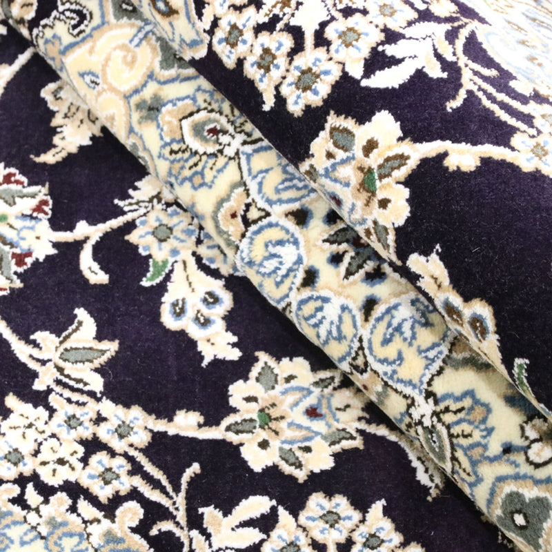 Perser Rug - Nain - Royal - 246 x 154 cm - dark blue