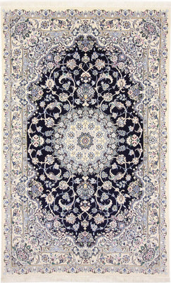 Perser Rug - Nain - Royal - 247 x 156 cm - dark blue