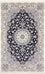 Perser Rug - Nain - Royal - 247 x 156 cm - dark blue