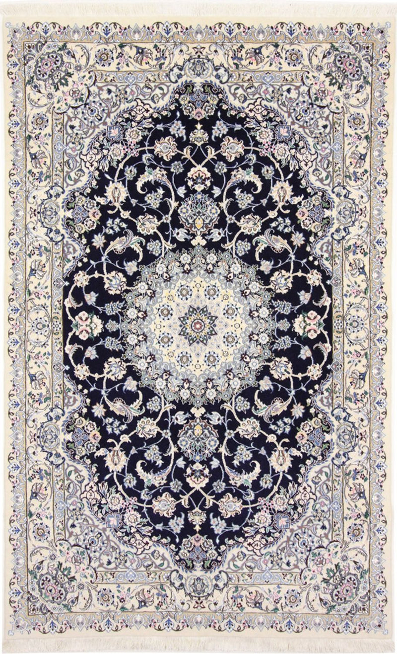 Perser Rug - Nain - Royal - 247 x 156 cm - dark blue
