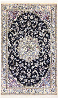 Perser Rug - Nain - Royal - 155 x 96 cm - dark blue