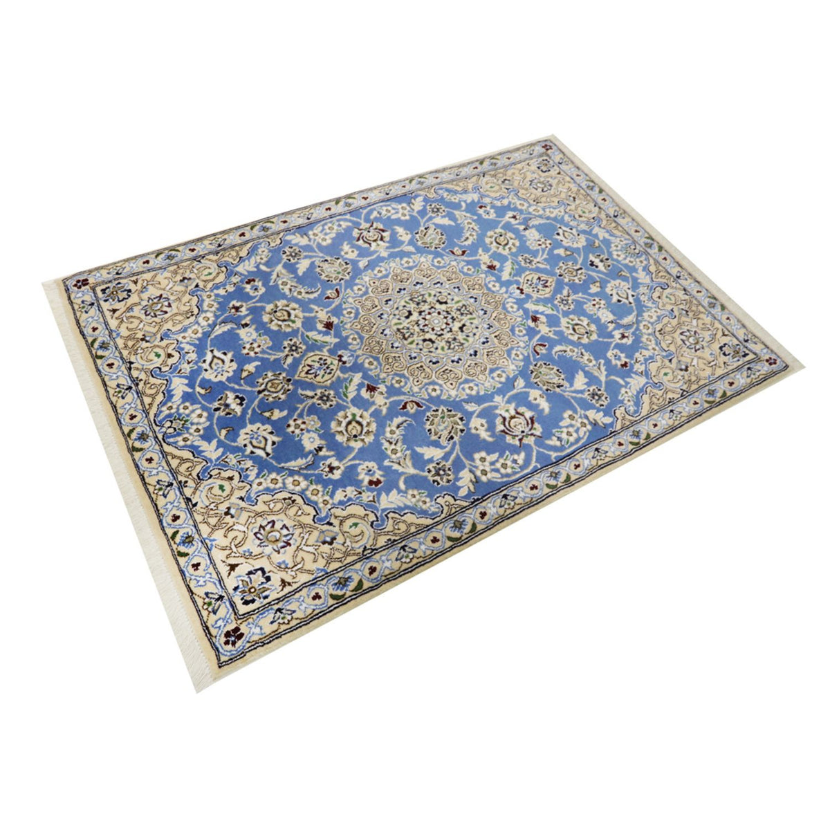 Perser Rug - Nain - Royal - 135 x 91 cm - blue