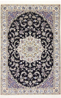 Perser Rug - Nain - Royal - 148 x 98 cm - dark blue