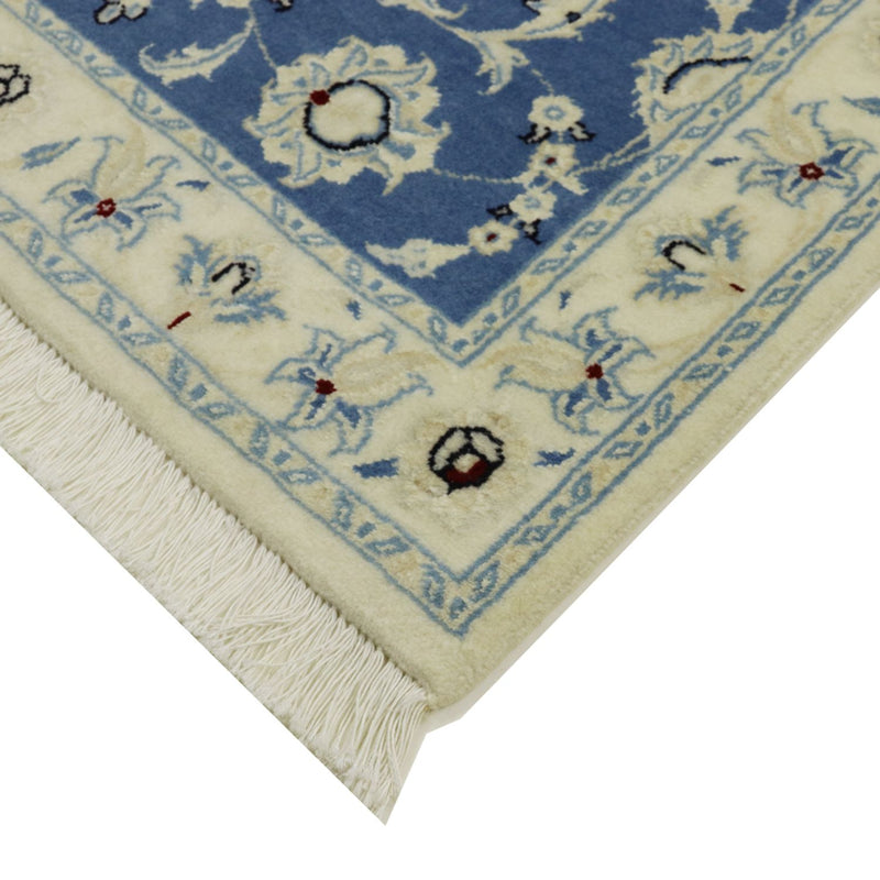 Runner Perser Rug - Nain - Royal - 207 x 69 cm - blue