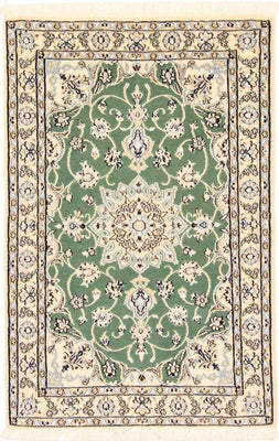 Perser Rug - Nain - Royal - 98 x 64 cm - green