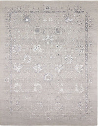 Designer Rug - 305 x 244 cm - silver