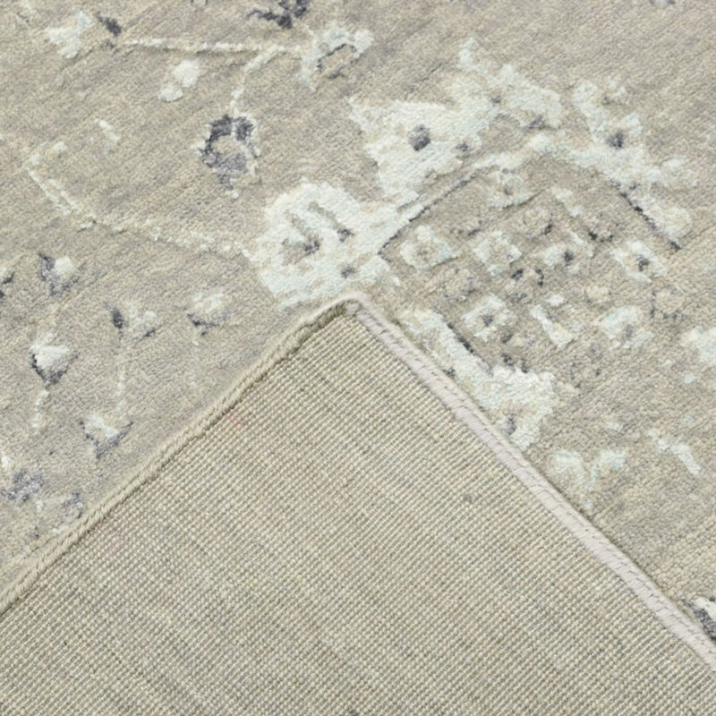 Designer Rug - 305 x 244 cm - silver