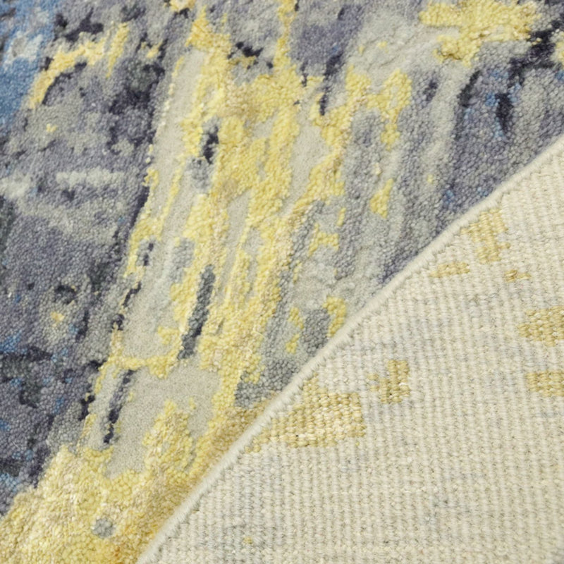 Designer Rug round  - 249 x 249 cm - multicolored