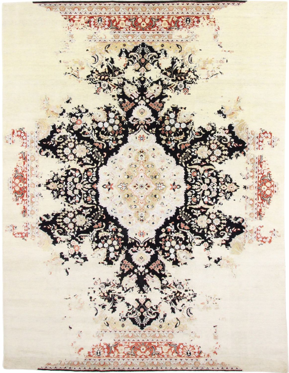 Designer Rug - 309 x 242 cm - multicolored