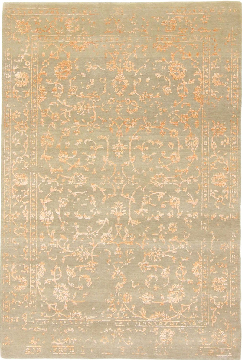 Designer Rug - 183 x 123 cm - orange