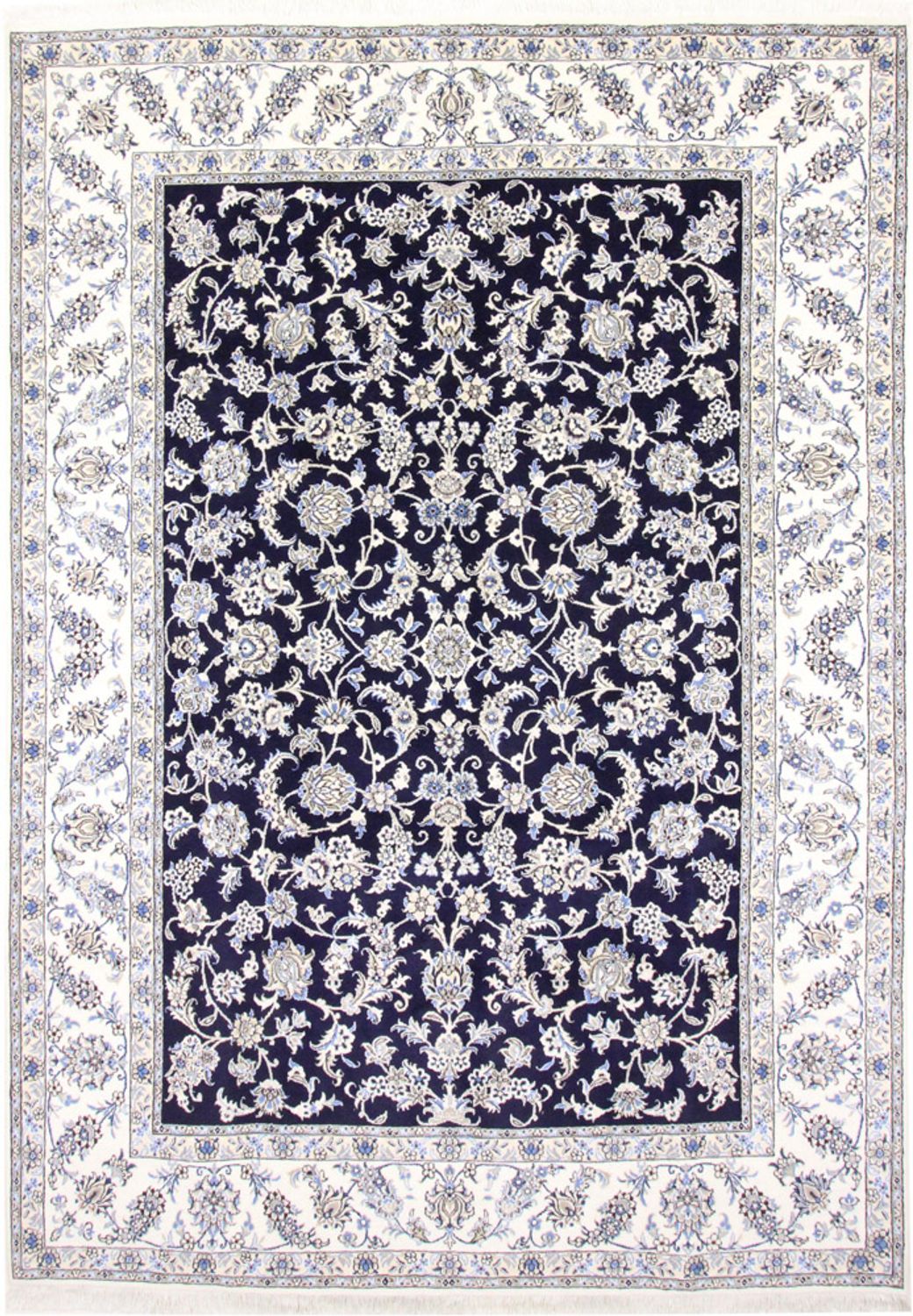 Perser Rug - Nain - 338 x 240 cm - dark blue