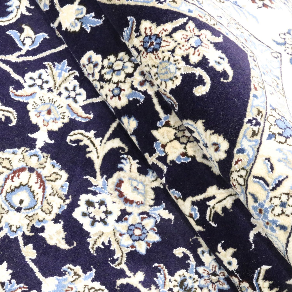 Perser Rug - Nain - 338 x 240 cm - dark blue