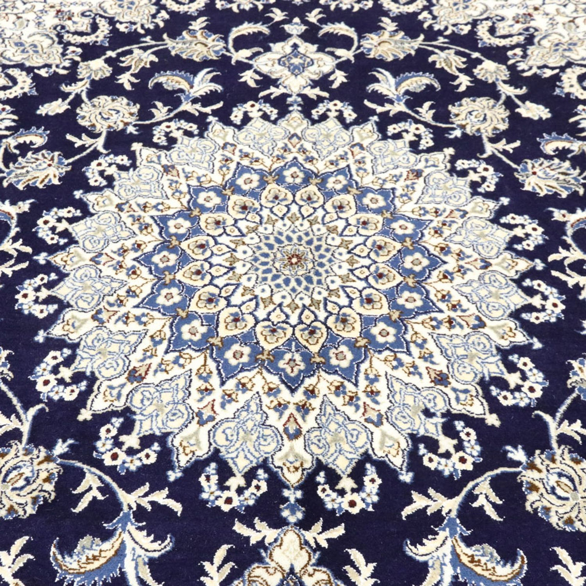 Perser Rug - Nain - 297 x 240 cm - dark blue