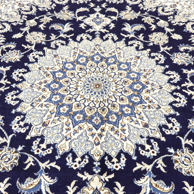 Perser Rug - Nain - 297 x 240 cm - dark blue
