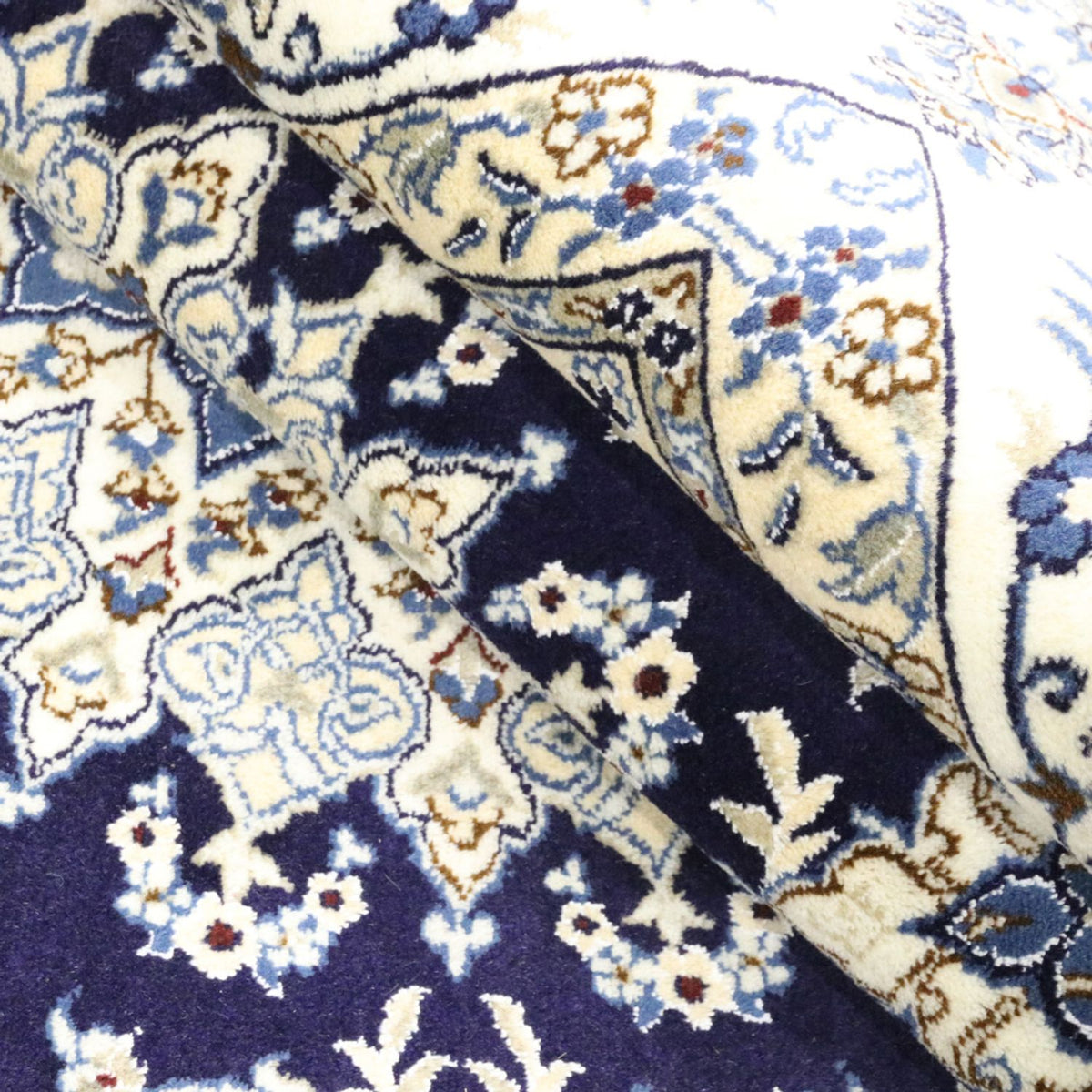 Perser Rug - Nain - 297 x 240 cm - dark blue