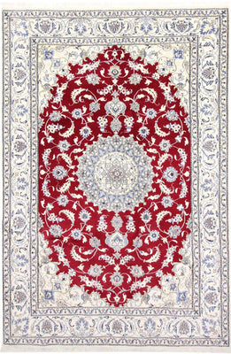 Perser Rug - Nain - 292 x 194 cm - red