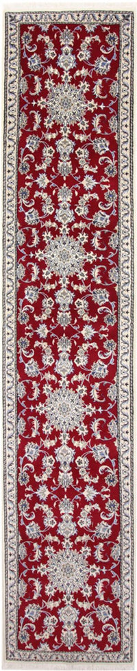 Runner Perser Rug - Nain - 390 x 78 cm - red