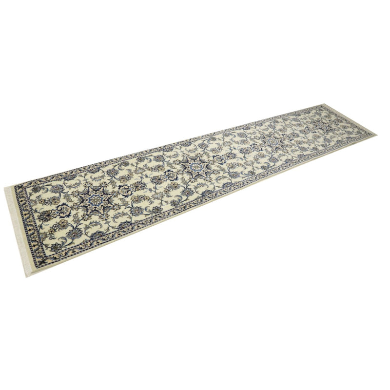 Runner Perser Rug - Nain - 386 x 82 cm - cream