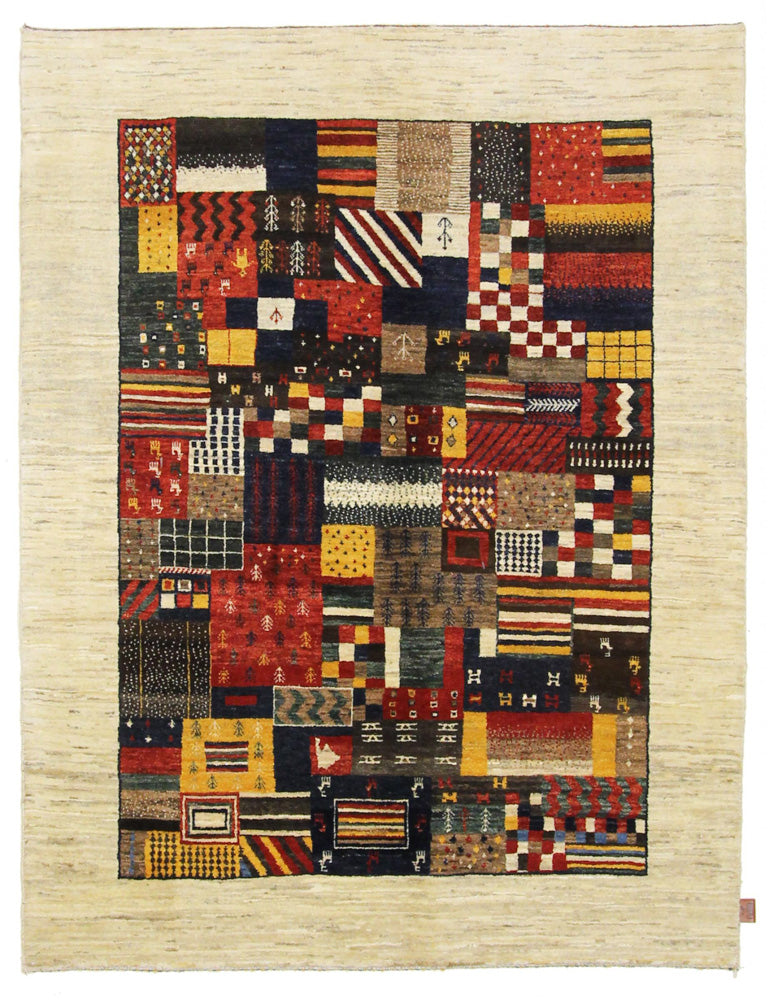 Gabbeh Rug - Loribaft Indus - 200 x 154 cm - multicolored
