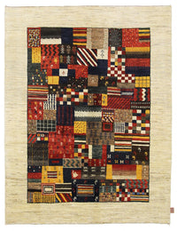 Gabbeh Rug - Loribaft Indus - 200 x 154 cm - multicolored