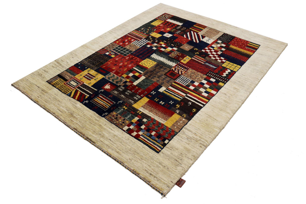 Gabbeh Rug - Loribaft Indus - 200 x 154 cm - multicolored