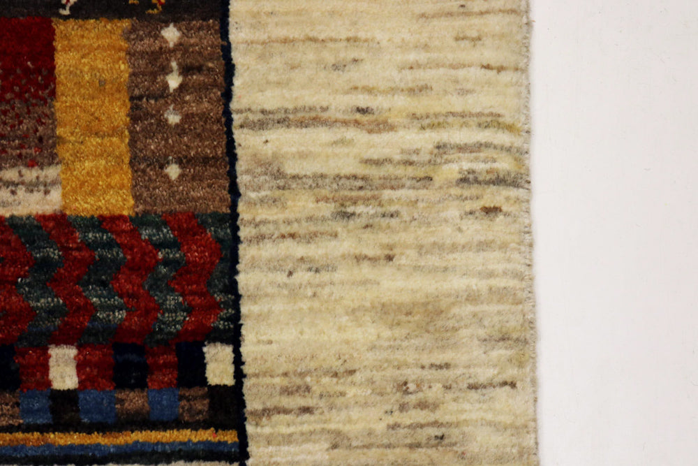 Gabbeh Rug - Loribaft Indus - 200 x 154 cm - multicolored
