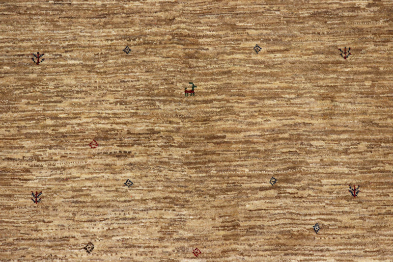 Gabbeh Rug - Loribaft Indus - 213 x 157 cm - beige