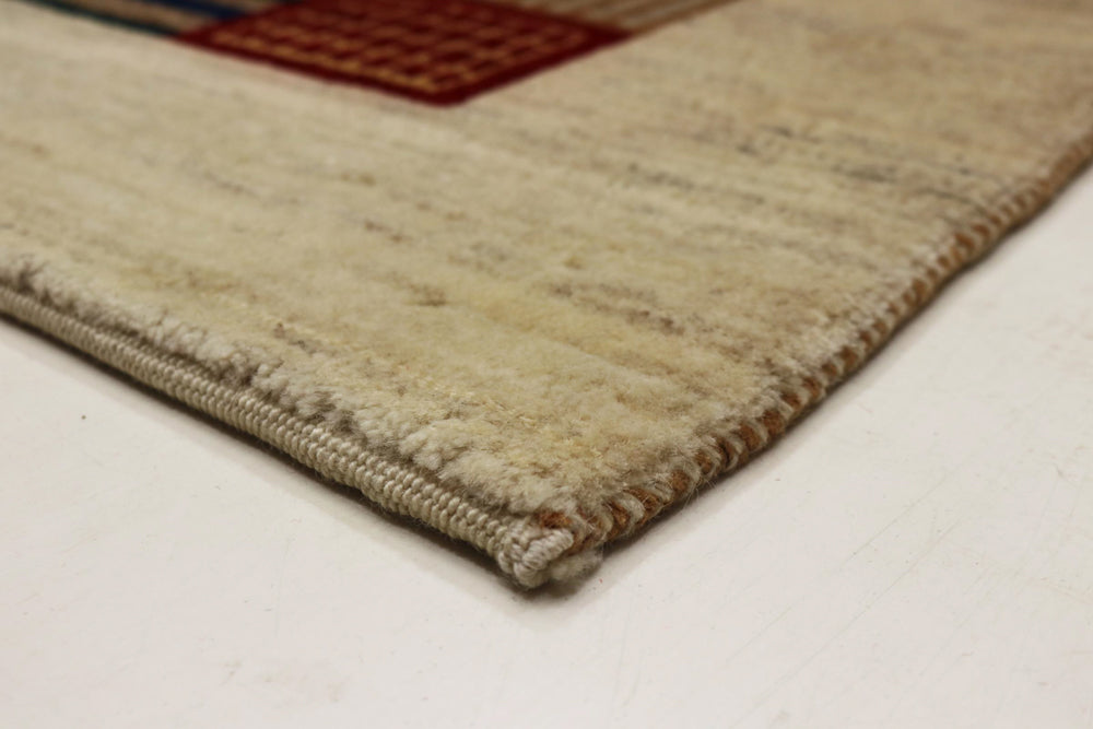 Gabbeh Rug - Loribaft Indus - 197 x 142 cm - multicolored