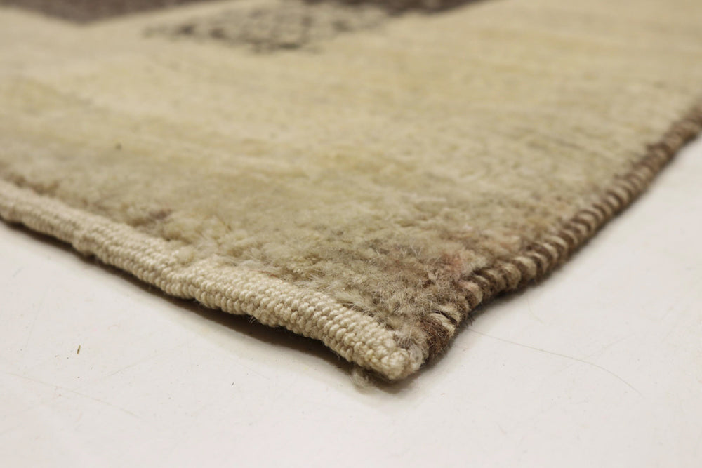 Gabbeh Rug - Loribaft Indus - 206 x 152 cm - dark beige