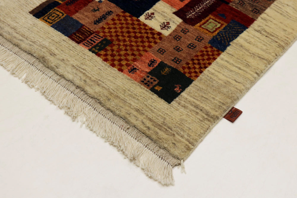 Gabbeh Rug - Loribaft Indus - 127 x 85 cm - multicolored