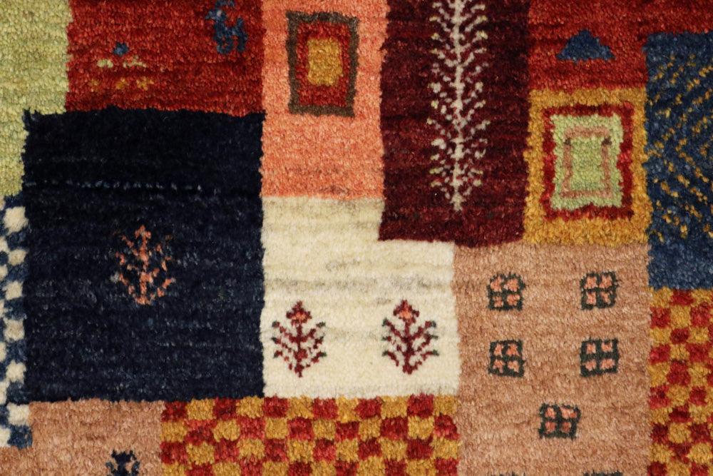 Gabbeh Rug - Loribaft Indus - 127 x 85 cm - multicolored